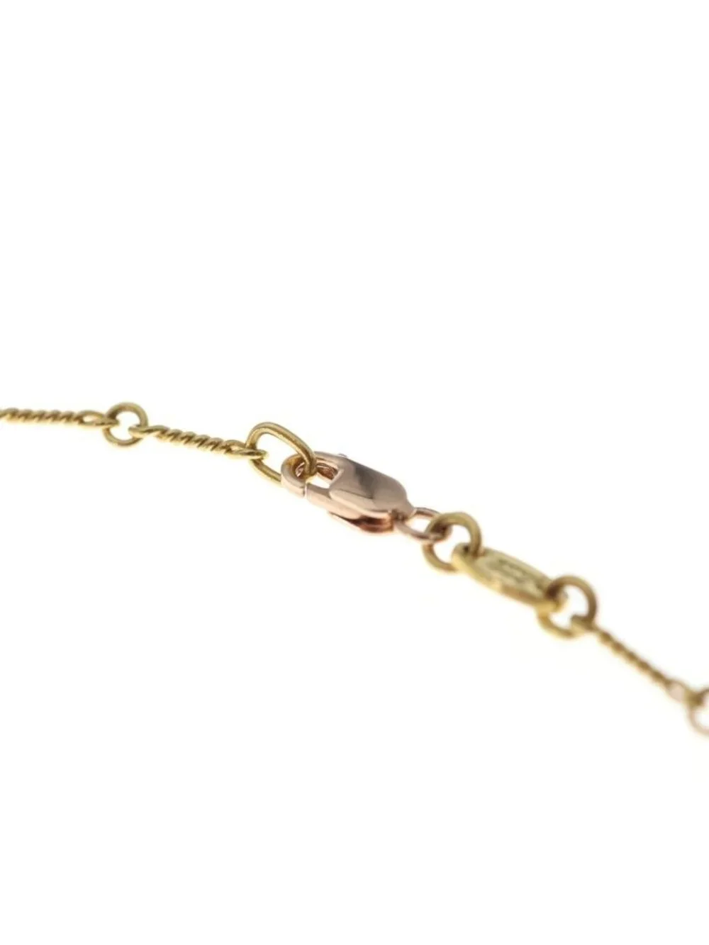 Chrome Hearts 22k Neckchain Twist Chain Necklace Gold